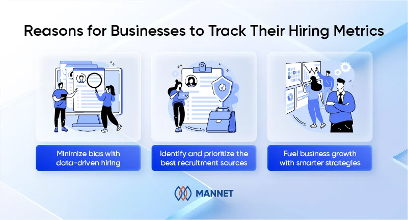 why businesses track hiring metrics