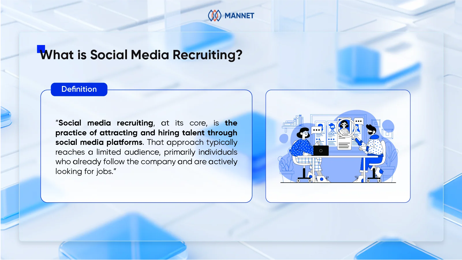 what is social media recruiting?