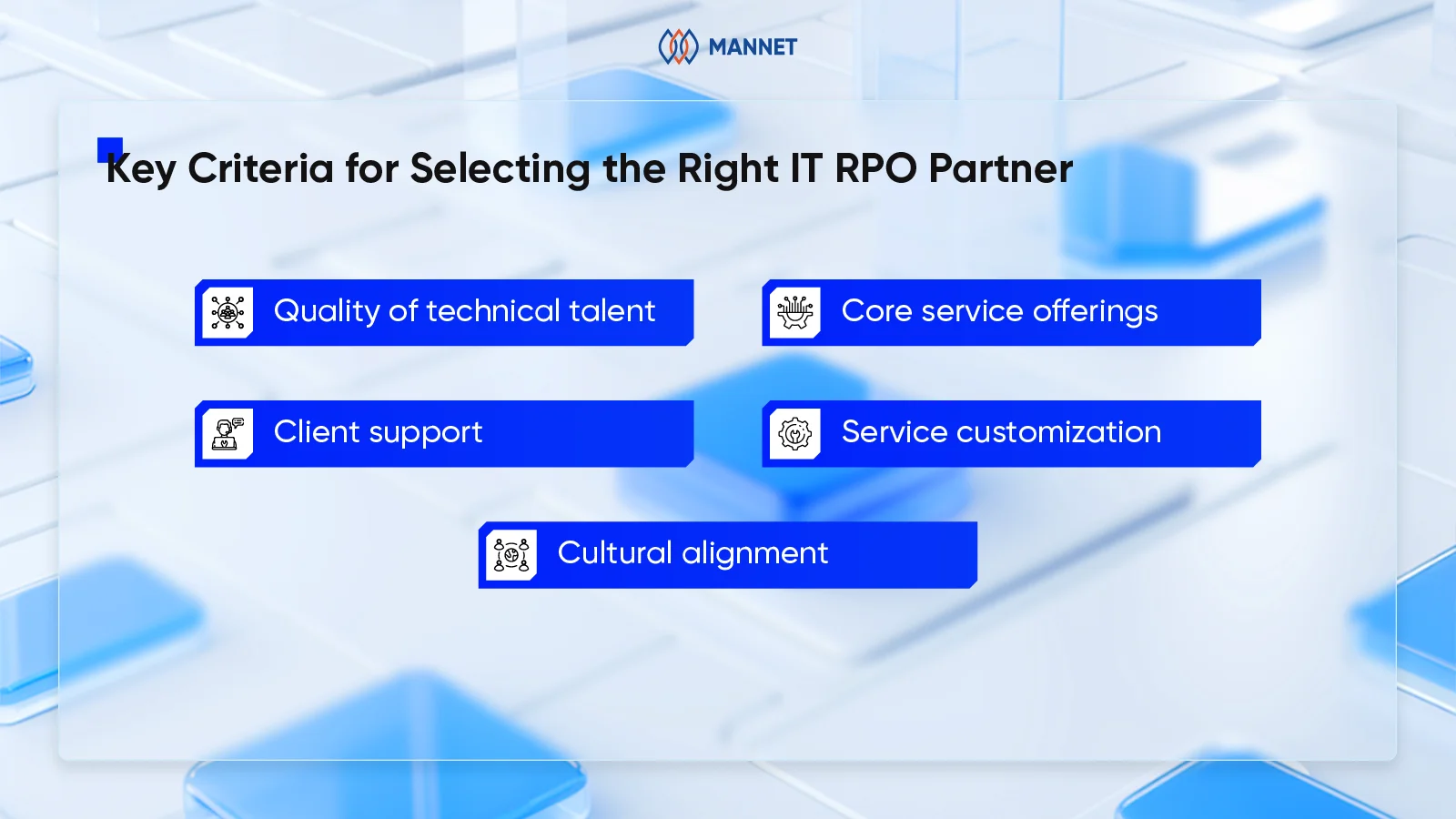 criteria for selecting IT RPO partner