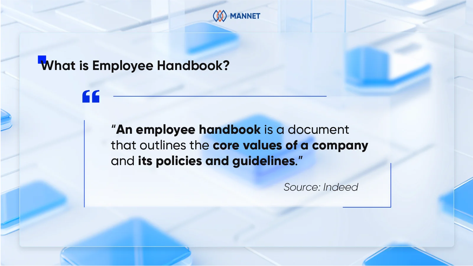 what is employee handbook