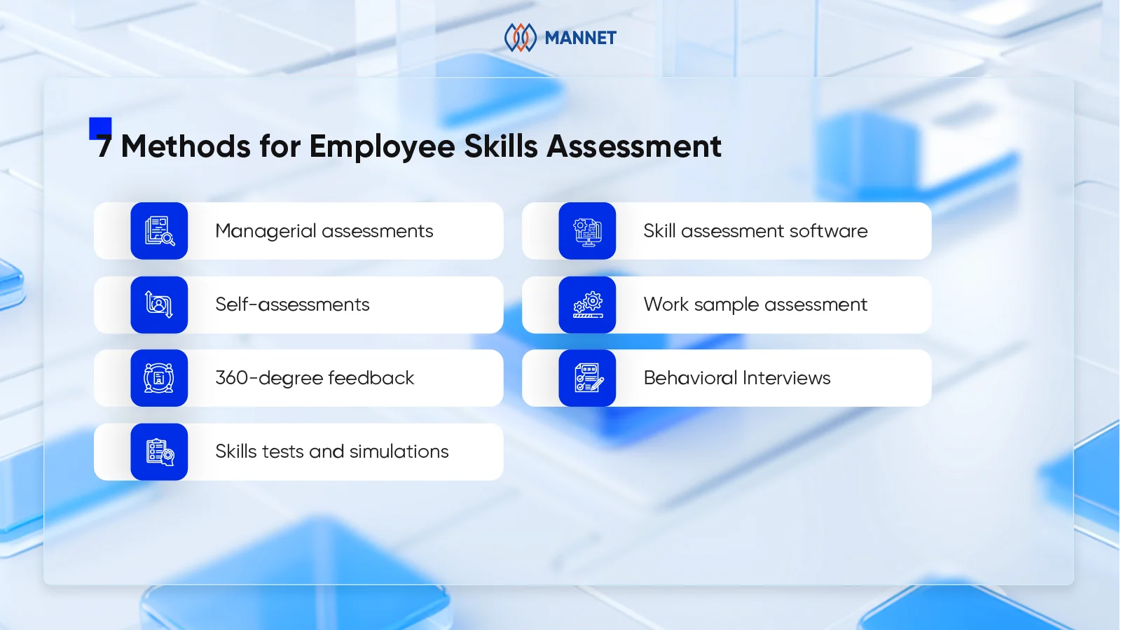 methods for employee skills assessment