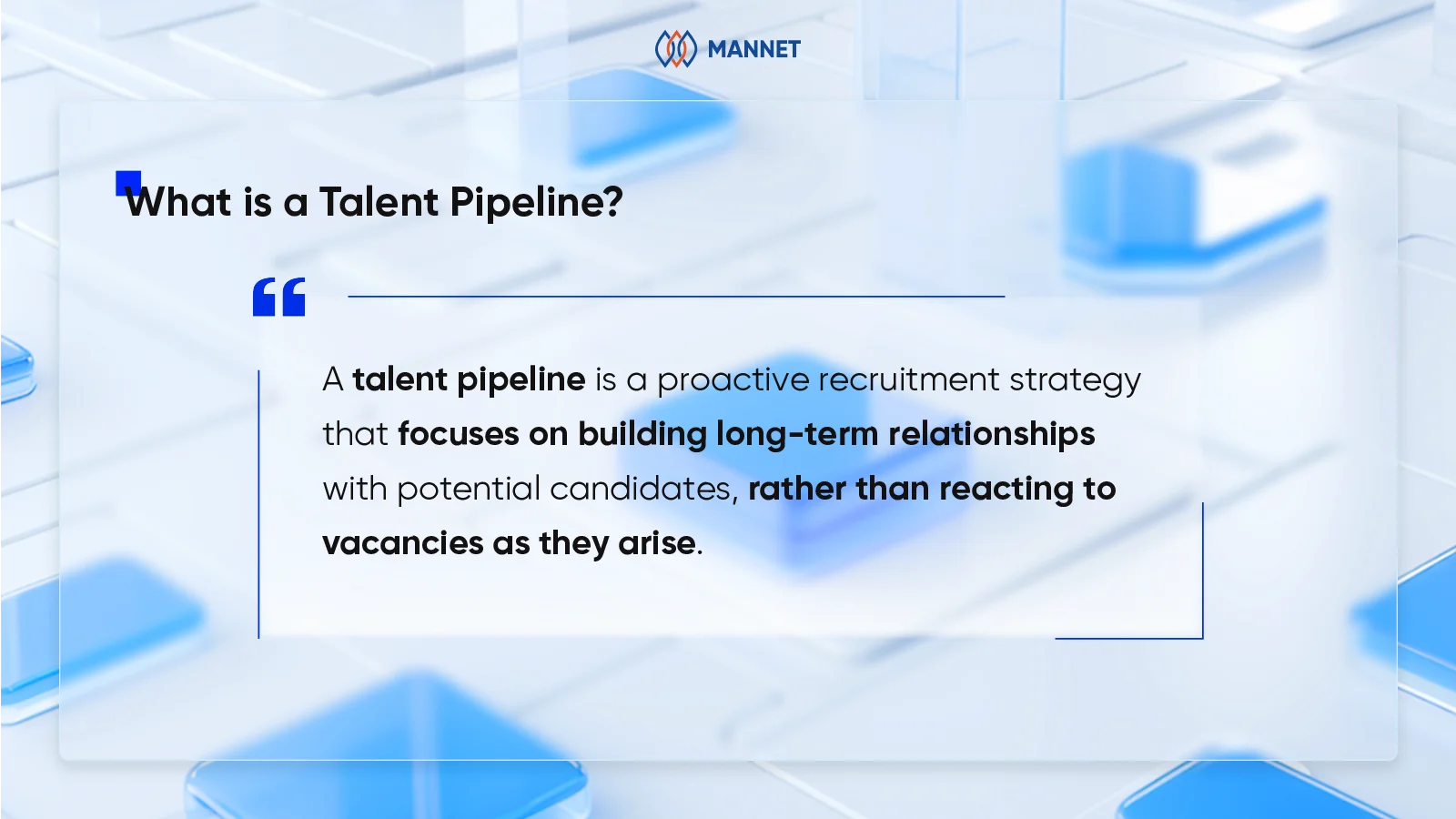 what is a talent pipeline