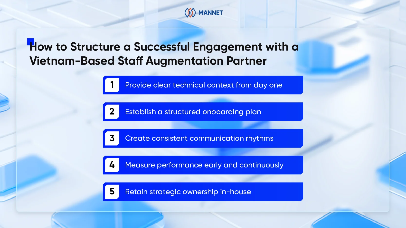 How to Structure a Successful Engagement with a Vietnam-Based Staff Augmentation Partner