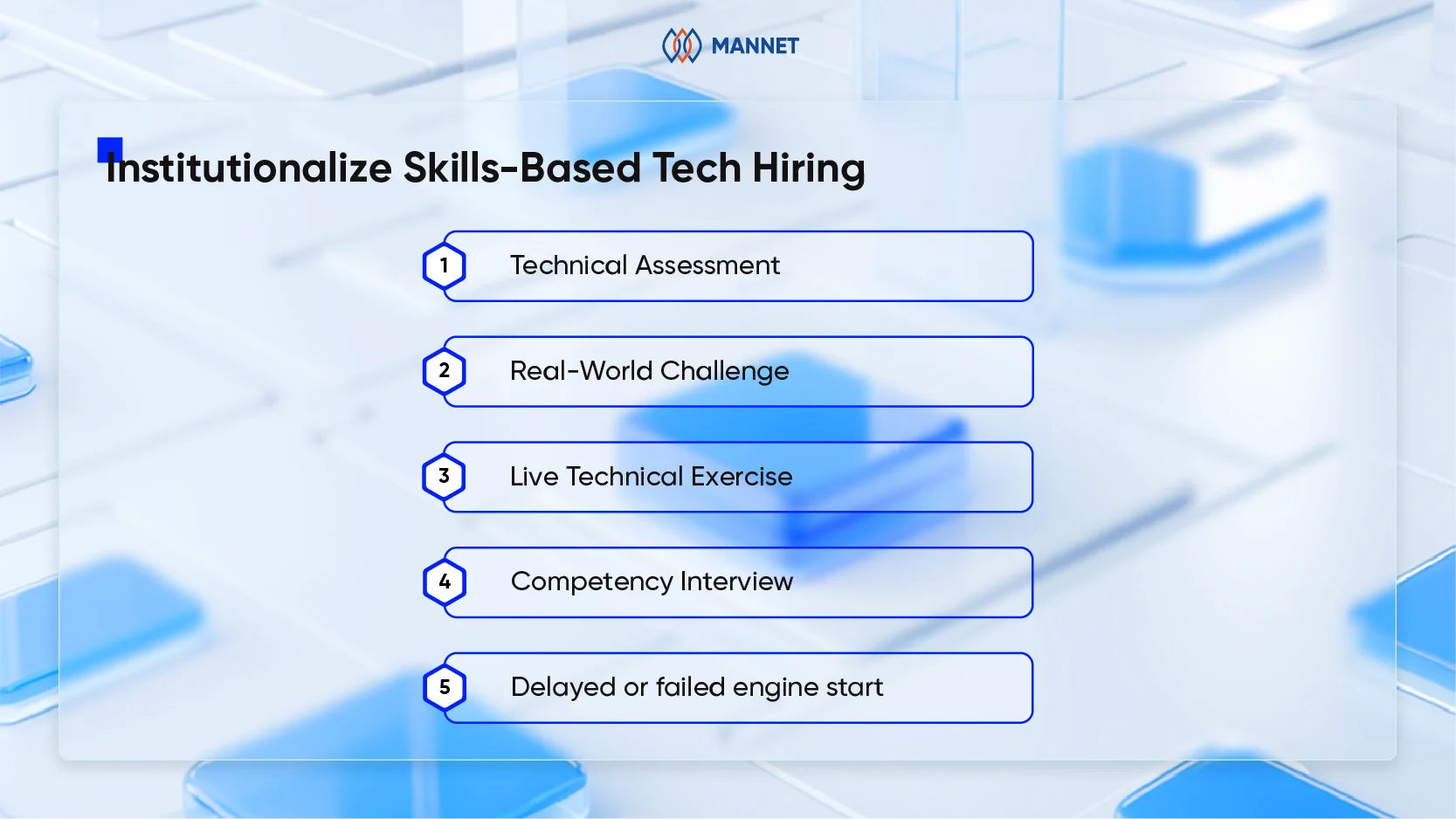 recruitment strategies - institutionalize skills-based tech hiring